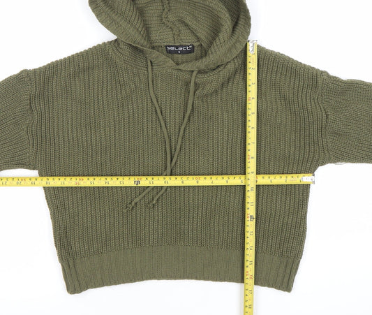 Womens UK Size S Select Green Pullover Jumper