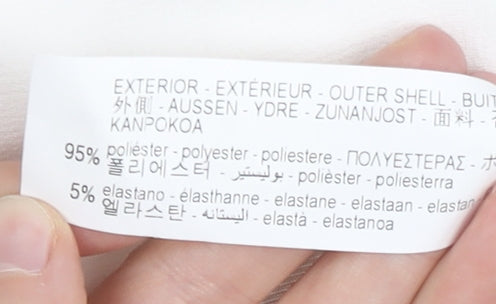 Zara Women’s White Double-Breasted Suit Jacket UK 12