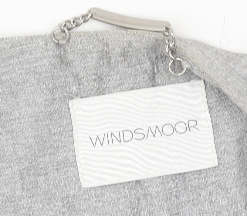 Windsmoor Women’s Grey Plus Size 22 Lined Suit Jacket Blazer