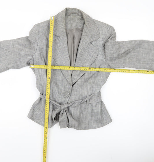 Womens UK Size 12 Evie Regular Grey Blazer