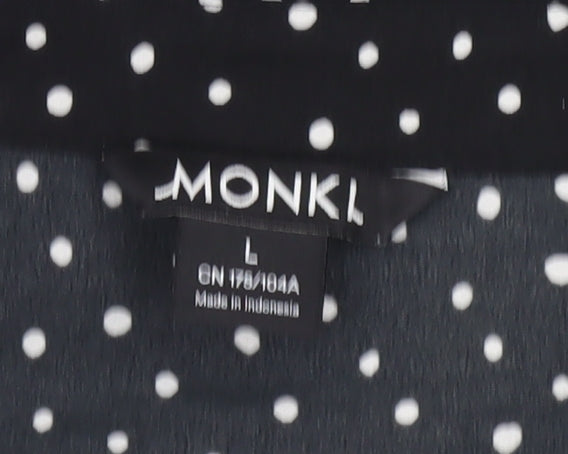 Womens UK Size 14 Monki Black Classic Blouse