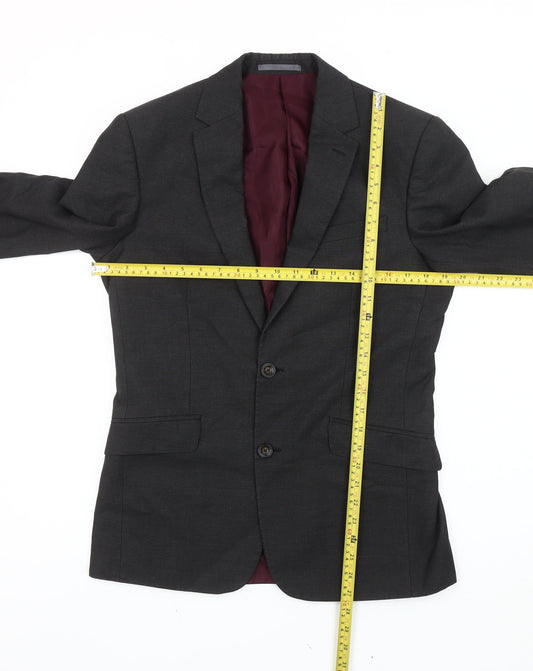 Mens UK Size 36 Marks and Spencer Regular Grey Suit Jacket