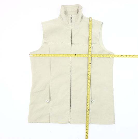 Womens UK Size L Joella Di Marco Beige Gilet