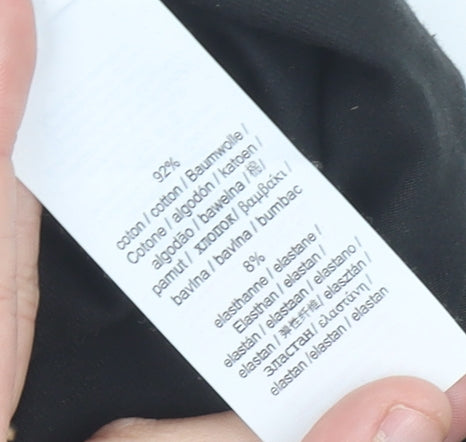 Decathlon Women’s Black Athletic Shorts Size 18 Cotton Blend