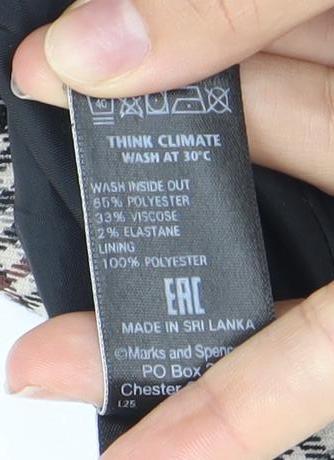 Marks and Spencer Women’s Multicoloured Size 20 Pencil Skirt