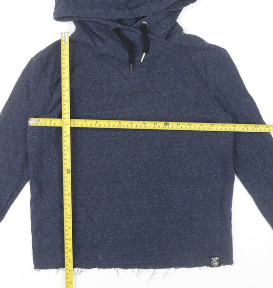 Superdry Women’s Blue XS Pullover Hoodie Lightweight Raglan