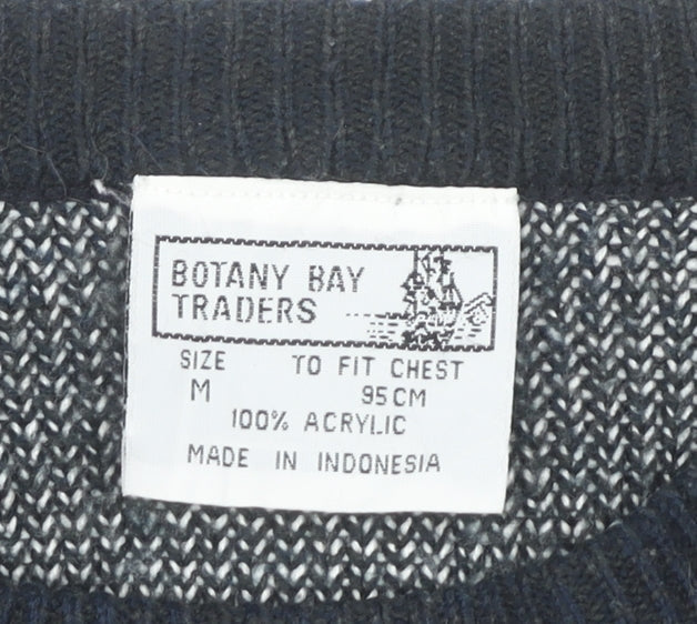 Botany Bay Traders Men's Multicoloured M Fair Isle Knit Jumper