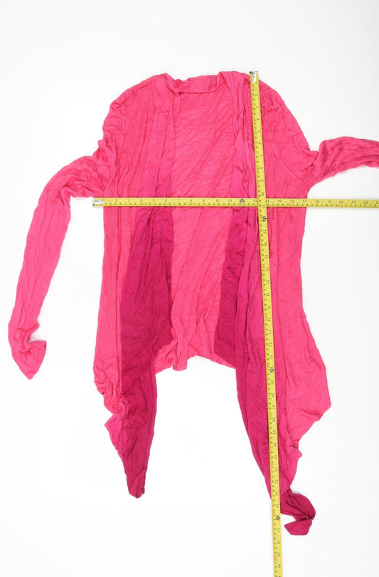 Womens UK Size 10 Marks and Spencer Pink Wrap Jumper