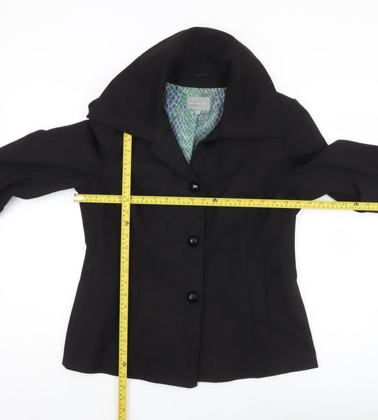 Womens UK Size 14 Marks and Spencer Black Basic Jacket