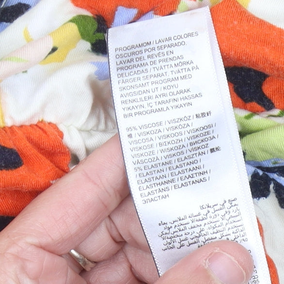 Julipa Women’s Multicoloured Floral A-Line Dress Size 22 Plus