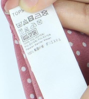 Womens UK Size 8 Topshop Pink Wrap Blouse