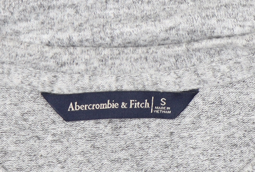 Abercrombie & Fitch Womens Grey Short Sleeve T-Shirt Size S