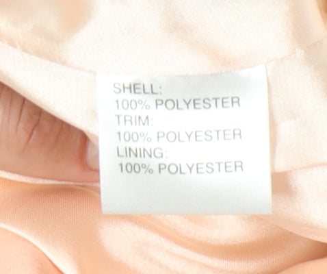 L'Atelier Women's Pink Floral Cropped Blazer Size 14