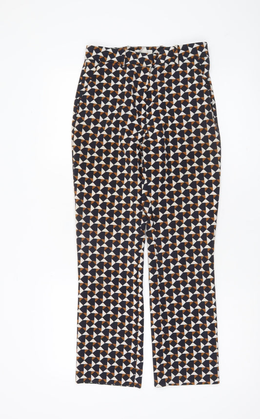 Womens UK Size 6 H&M Slim Fit CasualParty/CocktailTravel Multicoloured Trousers
