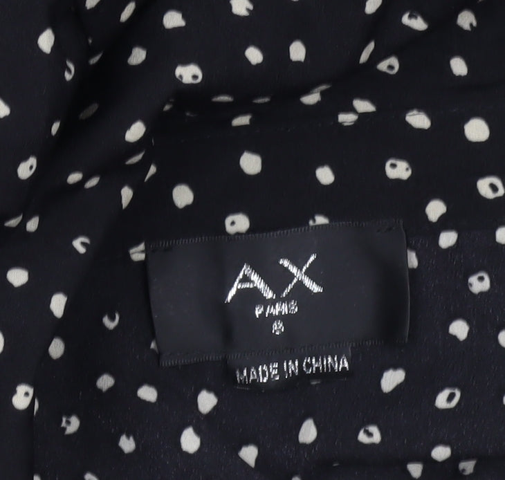 AX Paris Women’s Black White Polka Dot Jumpsuit Size 8