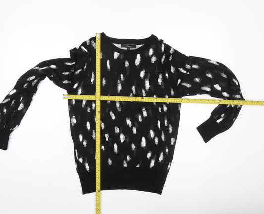 Womens UK Size 10 NEXT Black Pullover Jumper