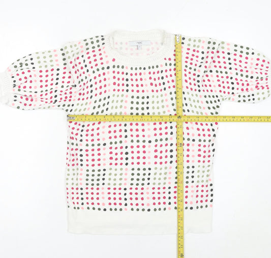 Womens UK Size 8 NEXT Multicoloured Pullover Jumper