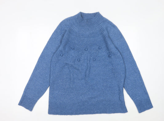Womens UK Size 16 Bonmarché Blue Pullover Jumper