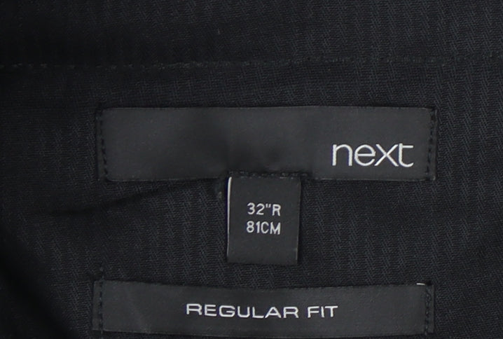 Next Men’s Grey Regular Fit Dress Pants Trousers Size 32x31