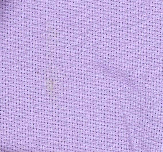 Cotton Traders Men’s Purple 2XL Long Sleeve Polo Shirt Casual Cotton