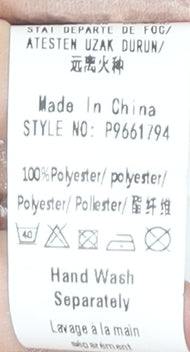 Missguided Women Pink Velvet Playsuit Size 6 Long Sleeve V-Neck