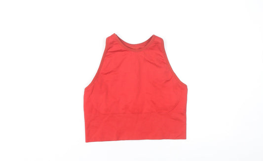 Womens UK Size M H&M Red Gym & TrainingYogaRunning & JoggingFitness Tank