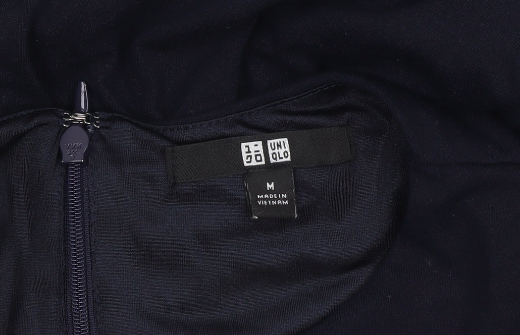 Uniqlo Women’s Blue Sleeveless Wide-Leg Jumpsuit Size M