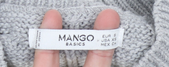 Womens UK Size 8 Mango Multicoloured Pullover Jumper