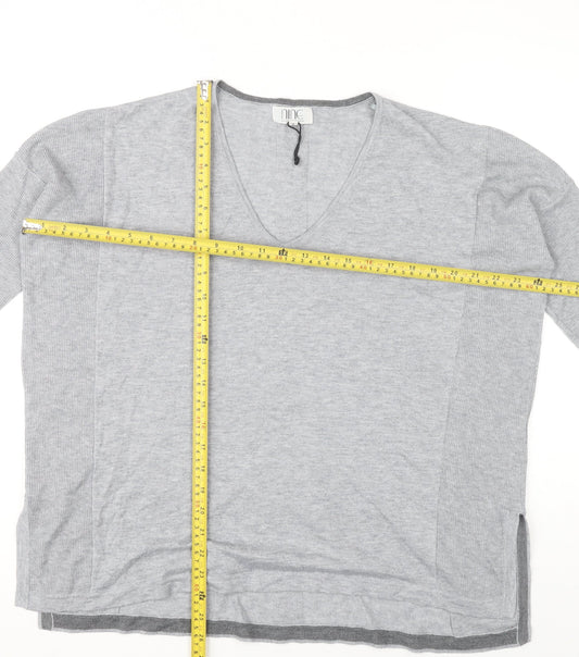 Womens UK Size 14 Nine by Savannah Miller Grey Pullover Jumper