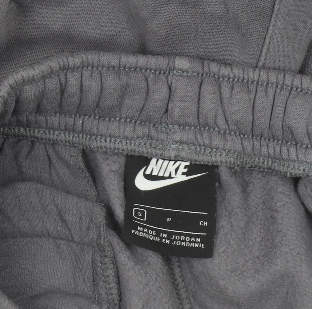 Mens UK Size S Nike Regular Fit Jogger Grey Trousers