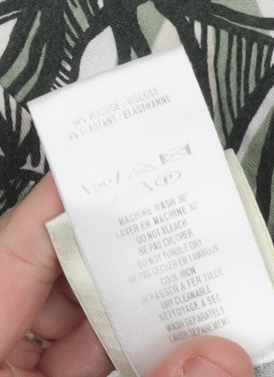 Eastex Women’s Multicoloured Floral A-Line Midi Skirt Size 20