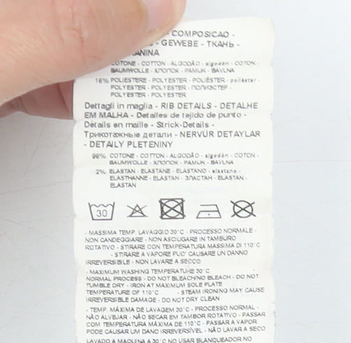 Emporio Armani EA7 Mens Black Jogger Sweatpants Size M Cotton Blend