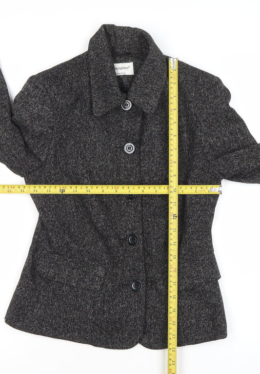 Atmosphere Women’s Grey Suit Jacket Size 8 Tailored Workwear