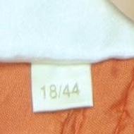 Ann Harvey Women’s Orange Long A-Line Skirt Size 18 Polyester