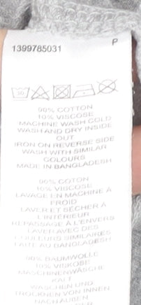 French Connection Men's Grey Sweat Shorts M Elastic Waist Pockets