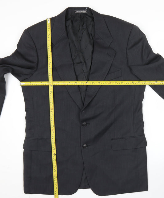Mens UK Size 40 Marks and Spencer Regular Black Suit Jacket