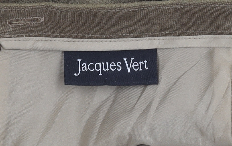 Jacques Vert Women’s Beige Midi A-Line Skirt Size 16 Asymmetric