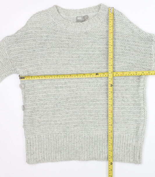 Womens UK Size 8 ASOS Grey Pullover Jumper