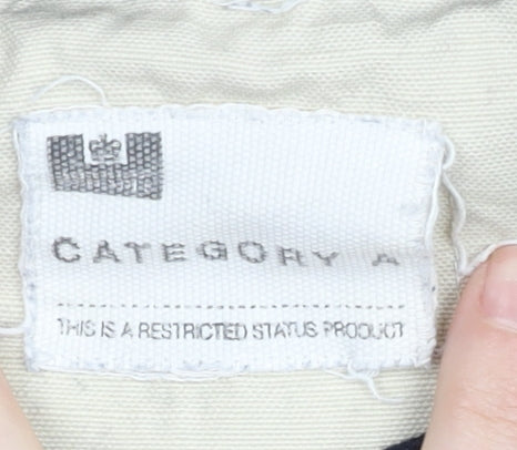 Weekend Offender Men’s Blue Small Cotton Crew Neck Sweatshirt