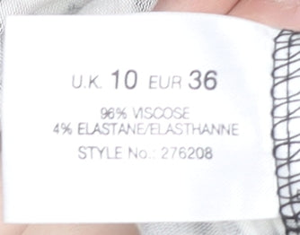 Alex & Co. Women’s Black Polka Dot Midi Wrap Dress Size 10