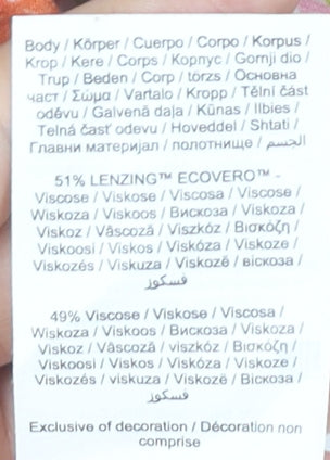 Pieces Womens Midi Floral A-Line Skirt Multicoloured Size M