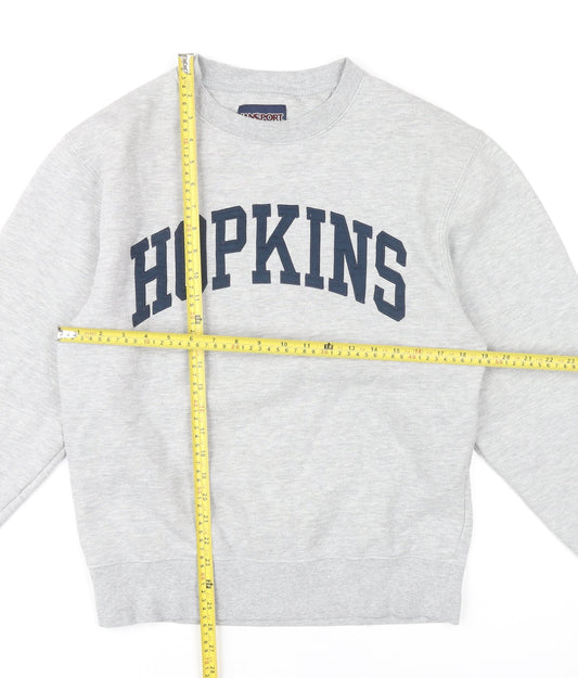 Mens UK Size S JanSport Grey Pullover Sweatshirt