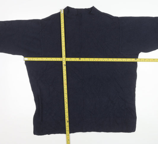 Womens UK Size L Marks and Spencer Blue Pullover Jumper
