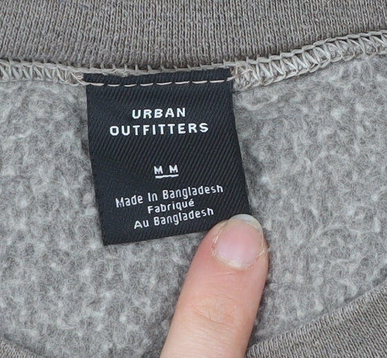 Urban Outfitters Men’s Brown M Graphic Pullover Sweatshirt Regular Fit