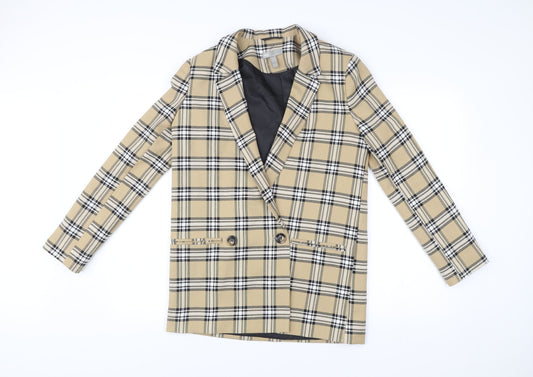 Womens UK Size 8 ASOS Beige Basic Jacket