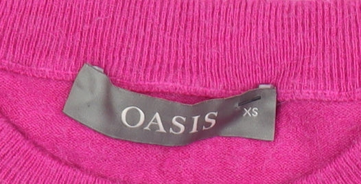 Womens UK Size XS Oasis Multicoloured Pullover Jumper