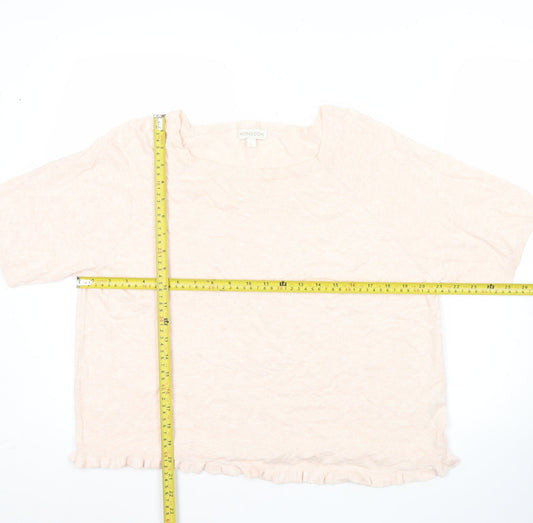 Womens UK Size L Monsoon Pink Pullover Jumper
