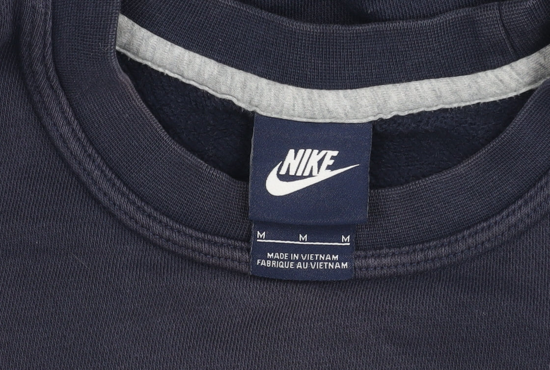 Mens UK Size M Nike Blue Pullover Sweatshirt