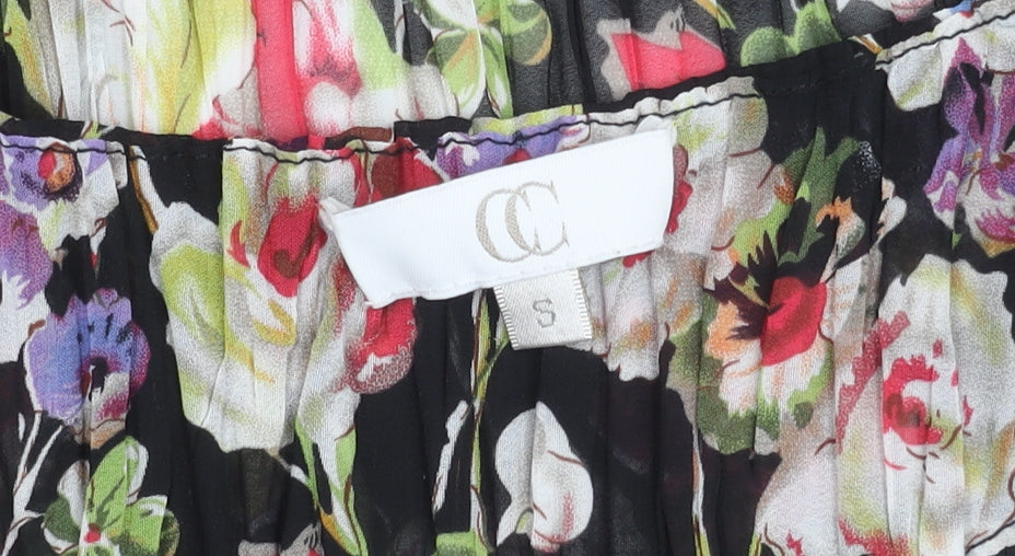 Womens UK Size S CC Multicoloured Tunic Blouse