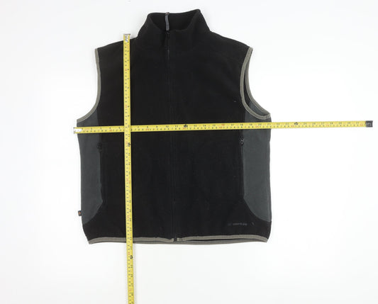 Unisex Adults UK Size 14 Mountainlife Black Bodywarmer